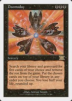 Matte Finish Classic Sixth Edition Doomsday ( #121 )