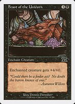 Matte Finish Classic Sixth Edition Feast of the Unicorn ( #130 )