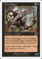 Matte Finish Classic Sixth Edition Gravedigger ( #134 )