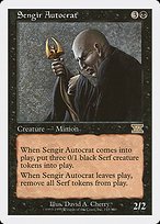 Matte Finish Classic Sixth Edition Sengir Autocrat ( #155 )