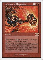 Matte Finish Classic Sixth Edition Hammer of Bogardan ( #188 )
