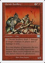 Matte Finish Classic Sixth Edition Orcish Artillery ( #196 )