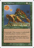 Matte Finish Classic Sixth Edition Cat Warriors ( #219 )