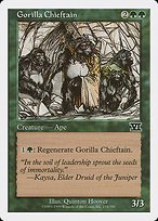 Matte Finish Classic Sixth Edition Gorilla Chieftain ( #235 )
