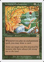 Matte Finish Classic Sixth Edition Verduran Enchantress ( #264 )