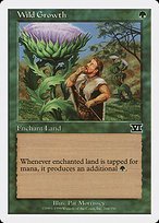 Matte Finish Classic Sixth Edition Wild Growth ( #268 )