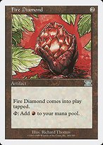Matte Finish Classic Sixth Edition Fire Diamond ( #284 )