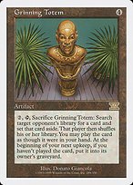 Matte Finish Classic Sixth Edition Grinning Totem ( #288 )