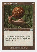 Matte Finish Classic Sixth Edition Wooden Sphere ( #318 )