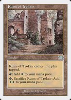 Matte Finish Classic Sixth Edition Ruins of Trokair ( #327 )