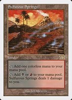 Matte Finish Classic Sixth Edition Sulfurous Springs ( #328 )
