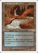 Matte Finish Classic Sixth Edition Underground River ( #330 )