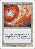 Glossy Finish Seventh Edition Circle of Protection: Red ( #9 )