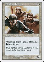 Glossy Finish Seventh Edition Standing Troops ( #48 )