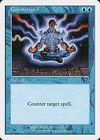 Glossy Finish Seventh Edition Counterspell ( #67 )