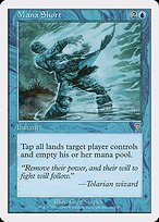 Glossy Finish Seventh Edition Mana Short ( #86 )