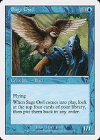 Glossy Finish Seventh Edition Sage Owl ( #96 )