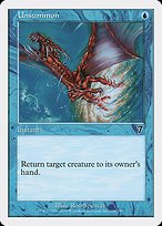 Glossy Finish Seventh Edition Unsummon ( #108 )