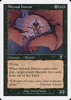 Glossy Finish Seventh Edition Abyssal Horror ( #115 )