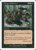 Glossy Finish Seventh Edition Dregs of Sorrow ( #129 )