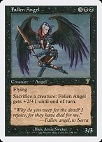 Glossy Finish Seventh Edition Fallen Angel ( #134 )