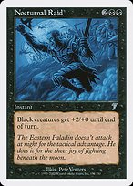 Glossy Finish Seventh Edition Nocturnal Raid ( #151 )