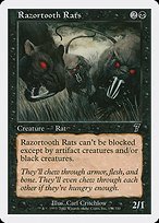 Glossy Finish Seventh Edition Razortooth Rats ( #158 )