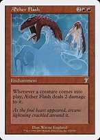 Glossy Finish Seventh Edition Aether Flash ( #172 )