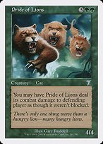 Glossy Finish Seventh Edition Pride of Lions ( #261 )
