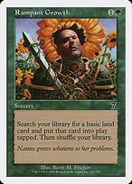 Glossy Finish Seventh Edition Rampant Growth ( #262 )