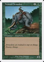 Glossy Finish Seventh Edition Trained Armodon ( #275 )