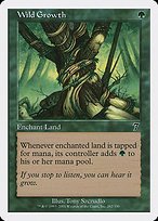 Glossy Finish Seventh Edition Wild Growth ( #282 )