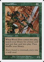 Glossy Finish Seventh Edition Wood Elves ( #284 )