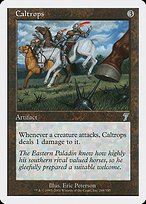 Glossy Finish Seventh Edition Caltrops ( #288 )
