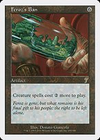 Glossy Finish Seventh Edition Feroz's Ban ( #295 )