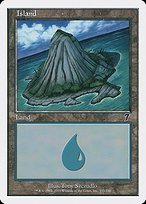 Glossy Finish Seventh Edition Island ( #335 )