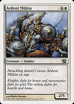 Glossy Finish Eighth Edition Ardent Militia ( #3 )