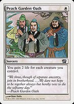 Glossy Finish Eighth Edition Peach Garden Oath ( #34 )
