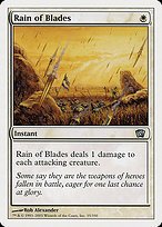 Glossy Finish Eighth Edition Rain of Blades ( #35 )