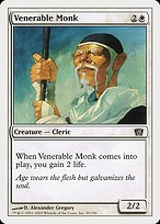 Glossy Finish Eighth Edition Venerable Monk ( #55 )