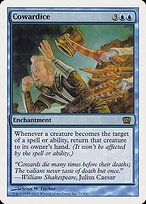 Glossy Finish Eighth Edition Cowardice ( #71 )