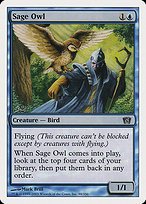 Glossy Finish Eighth Edition Sage Owl ( #98 )