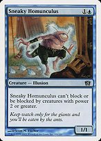 Glossy Finish Eighth Edition Sneaky Homunculus ( #101 )