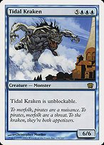 Glossy Finish Eighth Edition Tidal Kraken ( #108 )