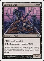 Glossy Finish Eighth Edition Carrion Wall ( #121 )