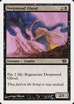 Glossy Finish Eighth Edition Deepwood Ghoul ( #127 )