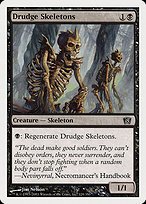 Glossy Finish Eighth Edition Drudge Skeletons ( #129 )