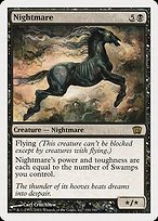 Glossy Finish Eighth Edition Nightmare ( #150 )