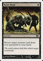 Glossy Finish Eighth Edition Raise Dead ( #157 )