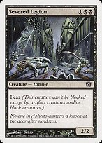 Glossy Finish Eighth Edition Severed Legion ( #163 )